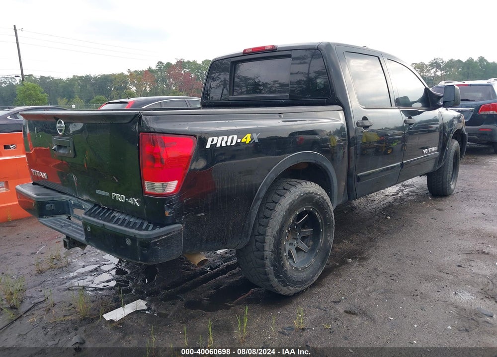 2013 NISSAN TITAN PRO-4X VIN: 1N6BA0EC1DN310589
