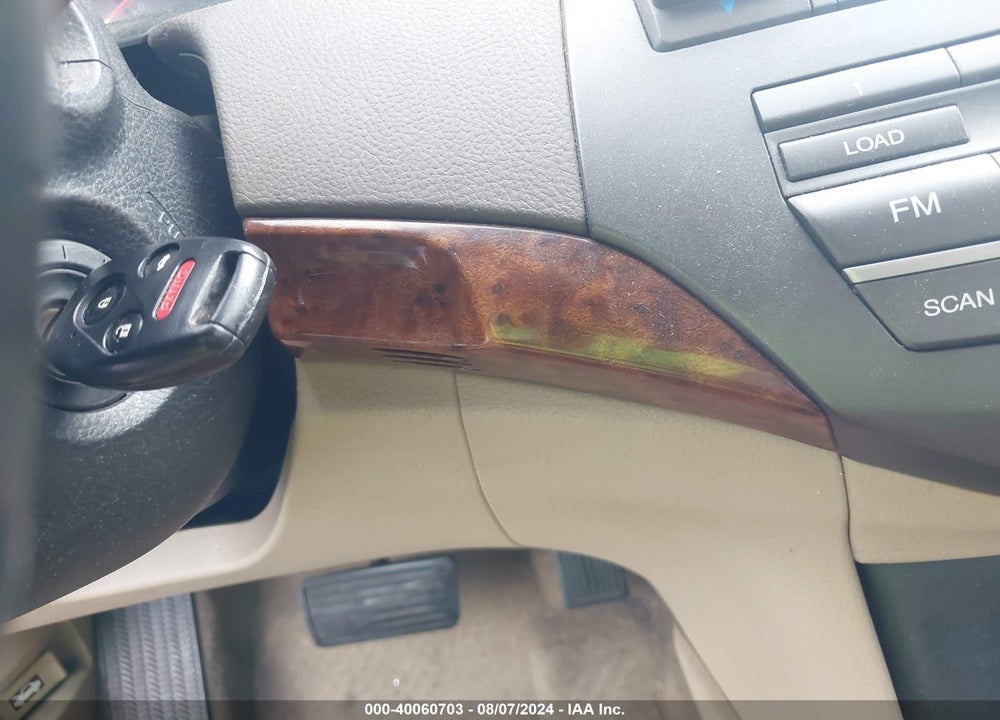 2009 HONDA ACCORD 3.5 EX-L VIN: 1HGCP36869A008698