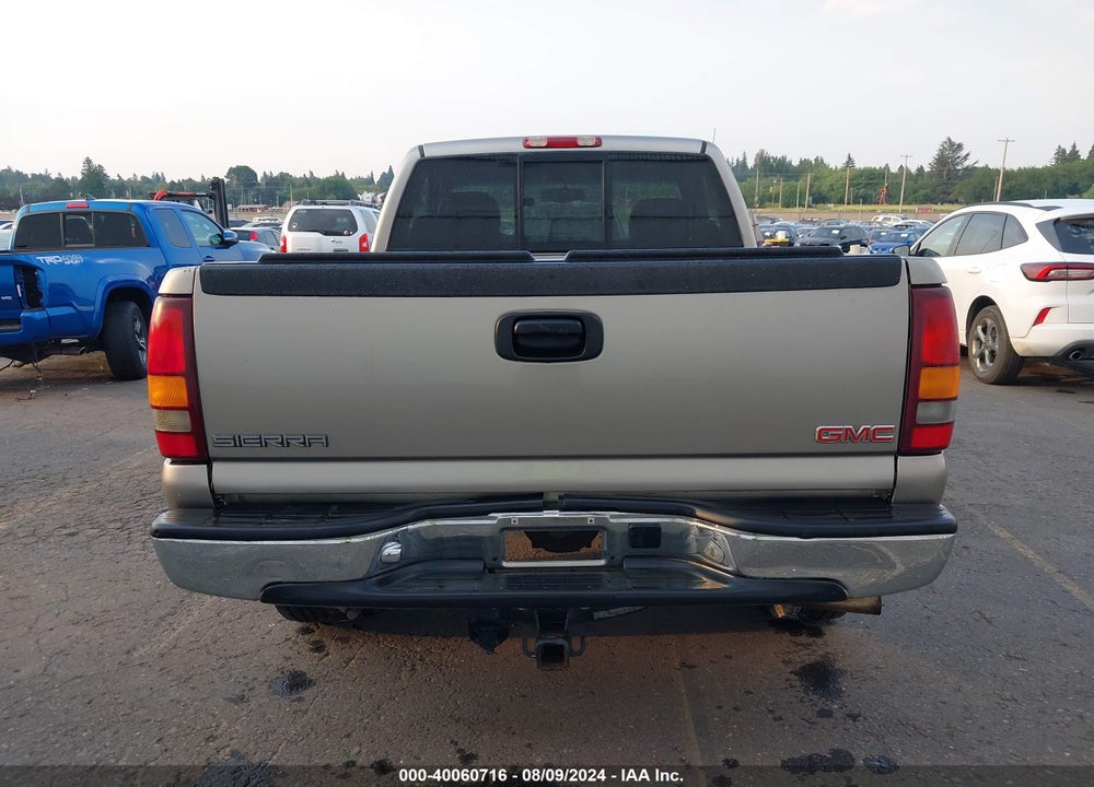 1999 GMC SIERRA 1500 SLE VIN: 1GTEK14T6XZ521871