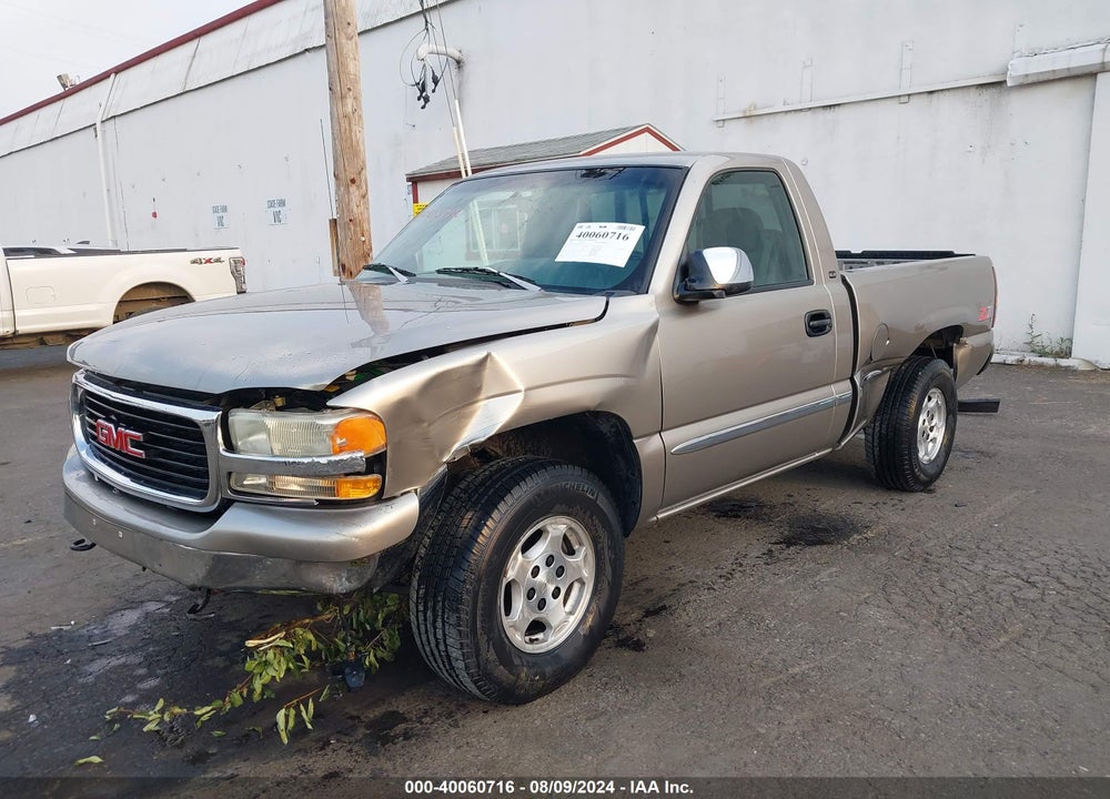 1999 GMC SIERRA 1500 SLE VIN: 1GTEK14T6XZ521871