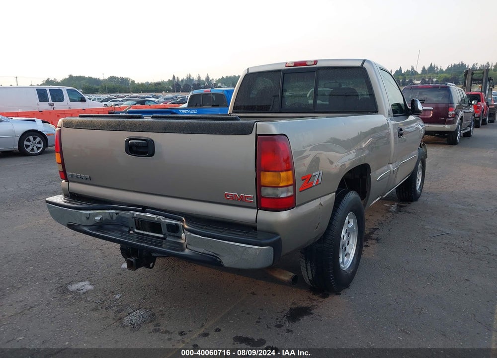 1999 GMC SIERRA 1500 SLE VIN: 1GTEK14T6XZ521871