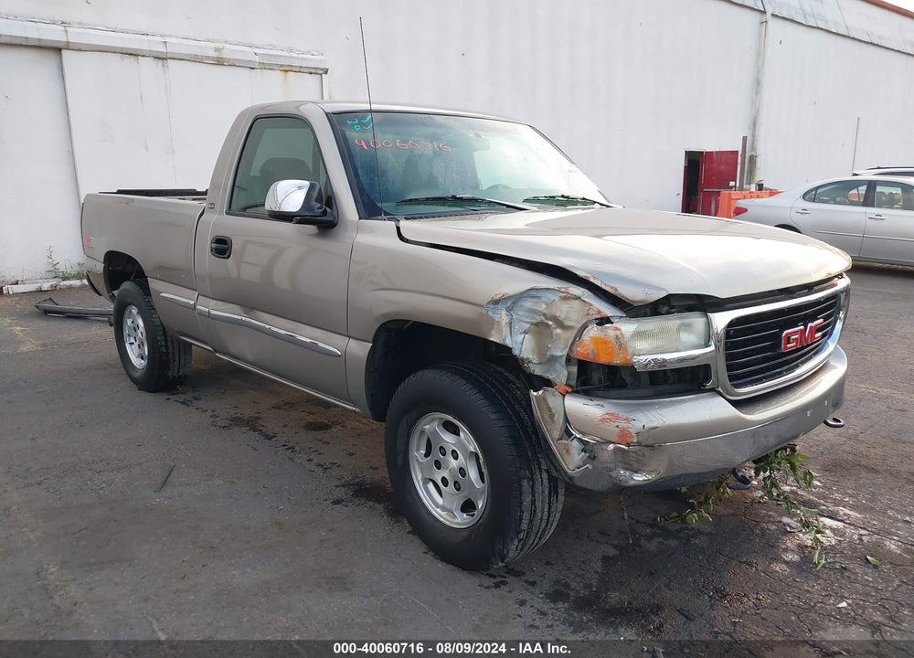 1999 GMC SIERRA 1500 SLE VIN: 1GTEK14T6XZ521871