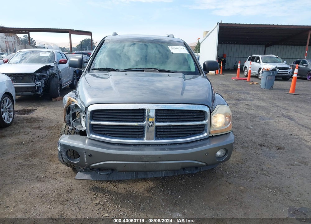 2005 DODGE DURANGO VIN: 1D8HB58D05F580552