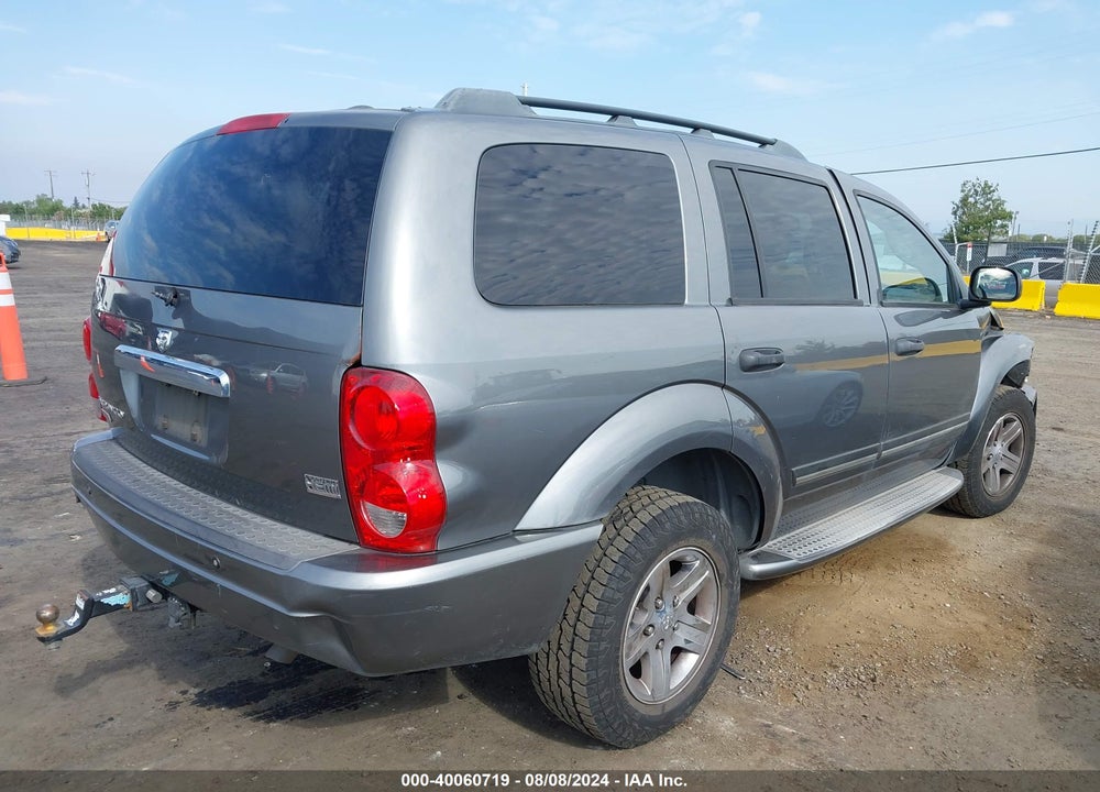 2005 DODGE DURANGO VIN: 1D8HB58D05F580552