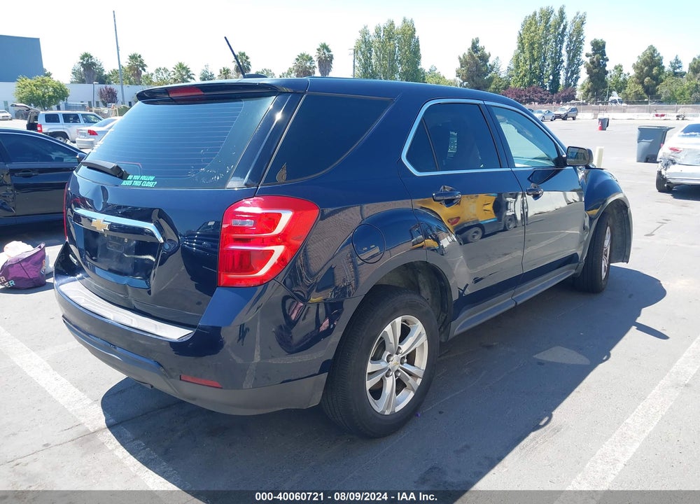 2017 CHEVROLET EQUINOX LS VIN: 2GNALBEKXH1532588
