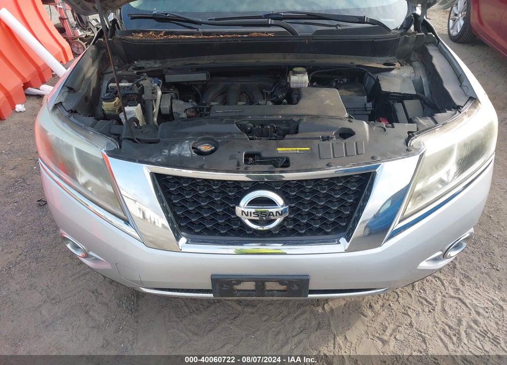 2013 NISSAN PATHFINDER SL VIN: 5N1AR2MMXDC676913