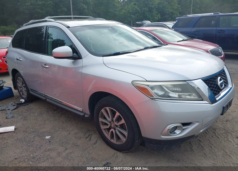 2013 NISSAN PATHFINDER SL VIN: 5N1AR2MMXDC676913