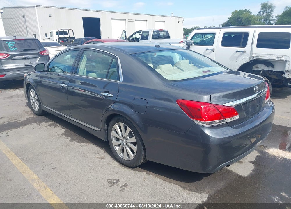 2011 TOYOTA AVALON LIMITED VIN: 4T1BK3DB9BU391396