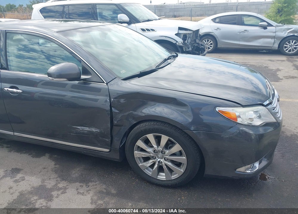 2011 TOYOTA AVALON LIMITED VIN: 4T1BK3DB9BU391396