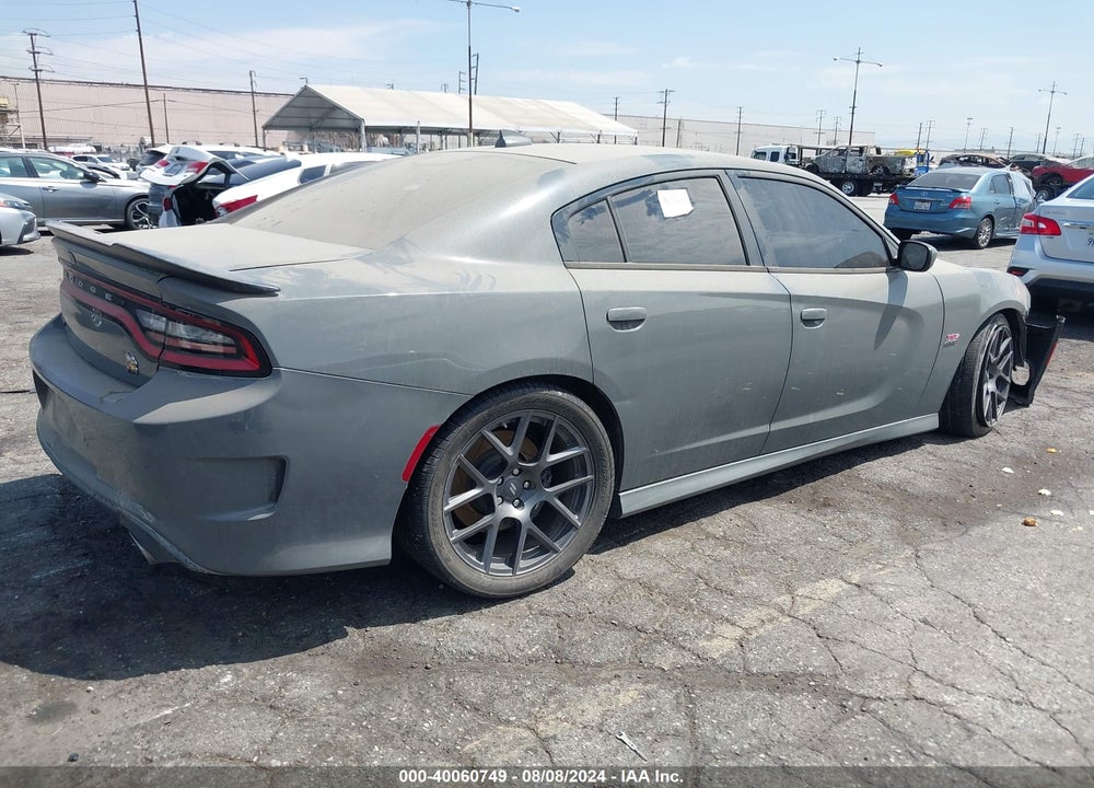 2019 DODGE CHARGER SCAT PACK RWD VIN: 2C3CDXGJ8KH553751
