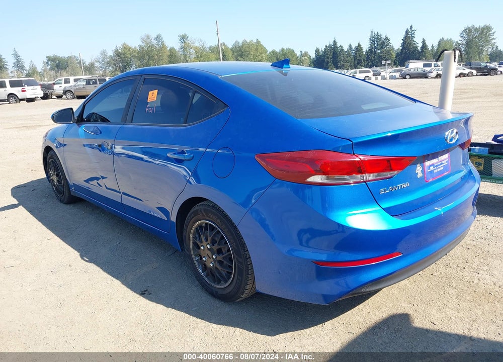 2018 HYUNDAI ELANTRA SEL VIN: KMHD84LF9JU632857