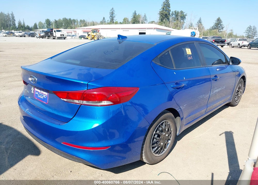 2018 HYUNDAI ELANTRA SEL VIN: KMHD84LF9JU632857