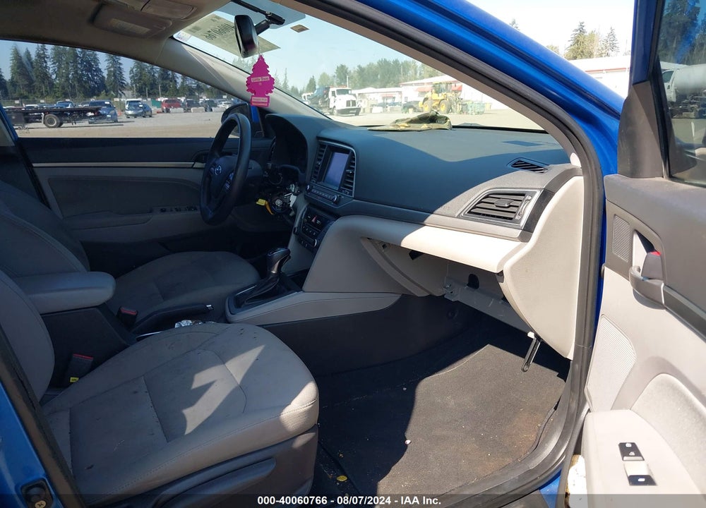 2018 HYUNDAI ELANTRA SEL VIN: KMHD84LF9JU632857