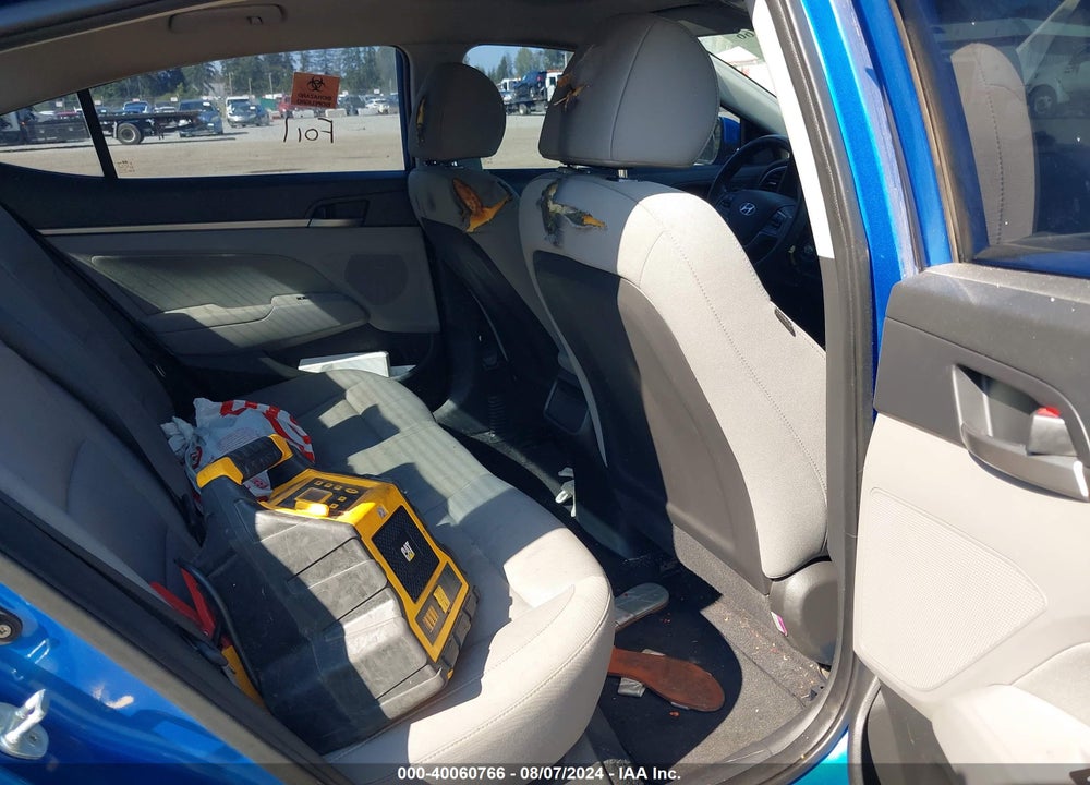 2018 HYUNDAI ELANTRA SEL VIN: KMHD84LF9JU632857