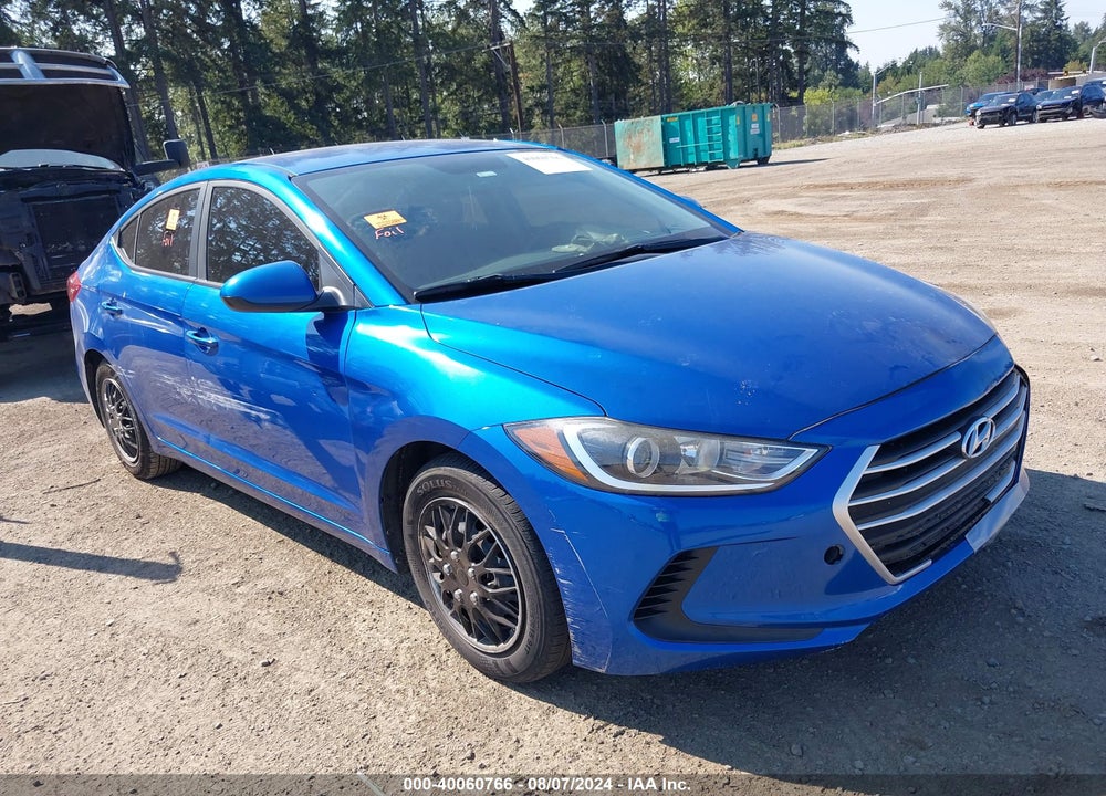 2018 HYUNDAI ELANTRA SEL VIN: KMHD84LF9JU632857