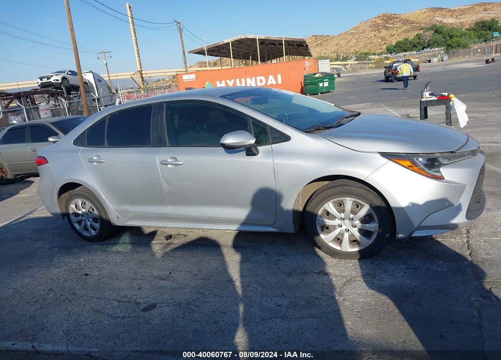 2020 TOYOTA COROLLA LE VIN: JTDEPRAE1LJ092749
