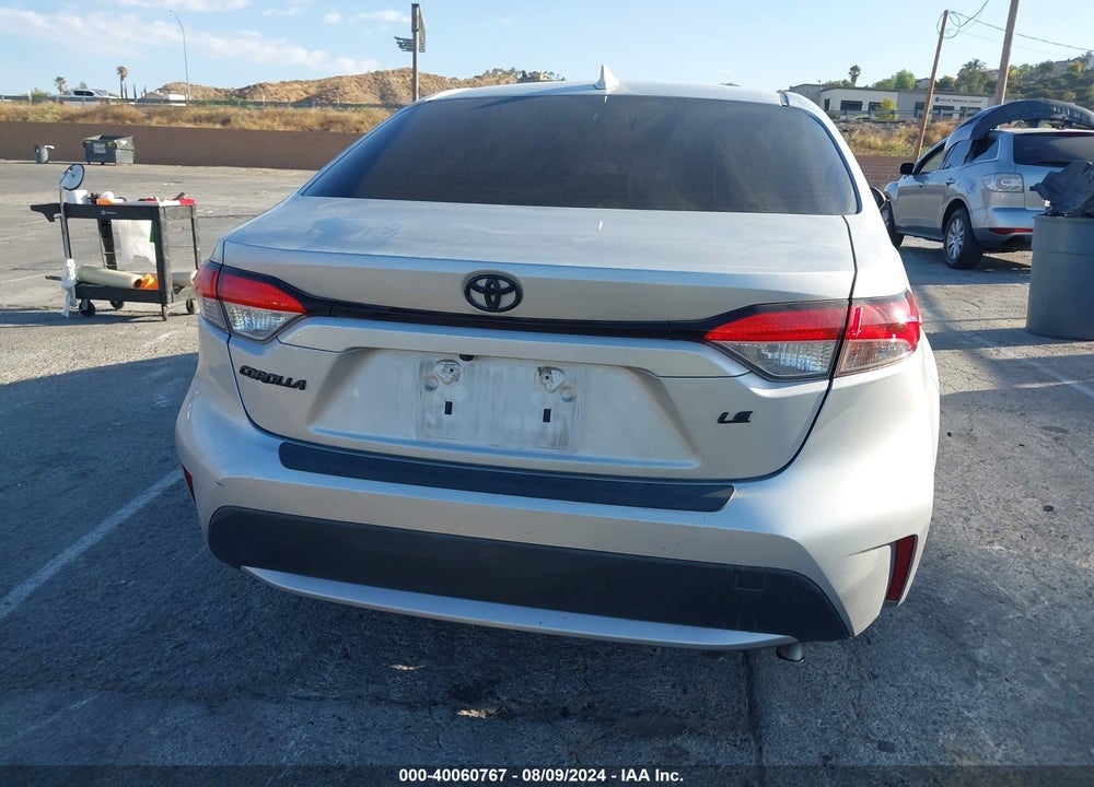 2020 TOYOTA COROLLA LE VIN: JTDEPRAE1LJ092749