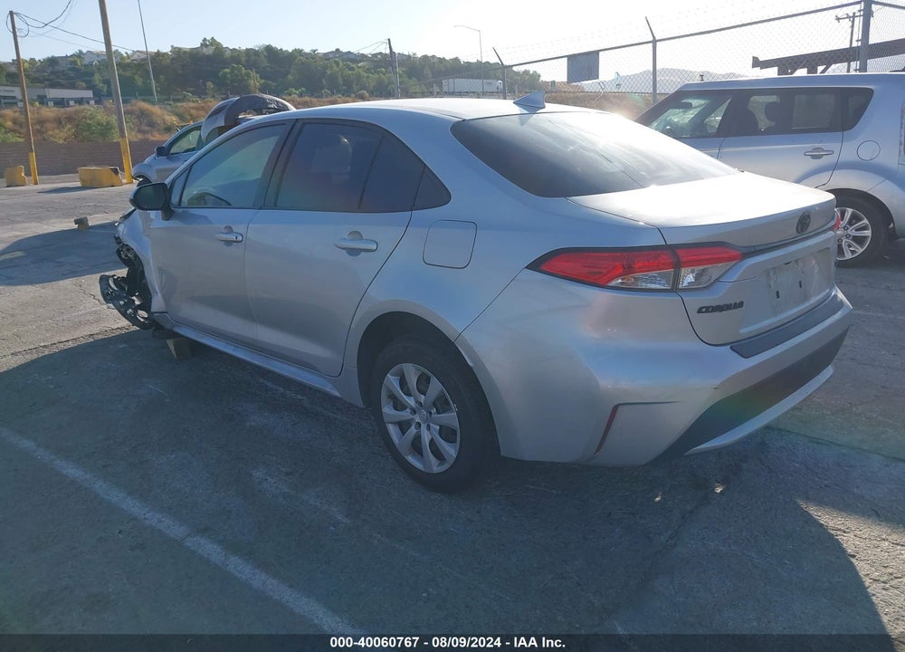 2020 TOYOTA COROLLA LE VIN: JTDEPRAE1LJ092749