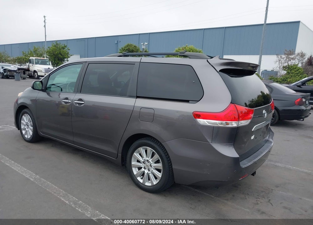 2012 TOYOTA SIENNA LIMITED 7 PASSENGER VIN: 5TDDK3DC5CS031506
