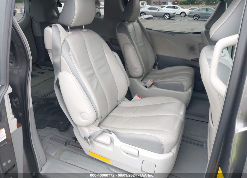 2012 TOYOTA SIENNA LIMITED 7 PASSENGER VIN: 5TDDK3DC5CS031506