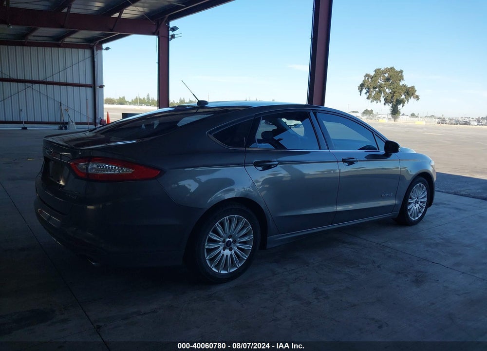 2014 FORD FUSION HYBRID SE VIN: 3FA6P0LUXER260097