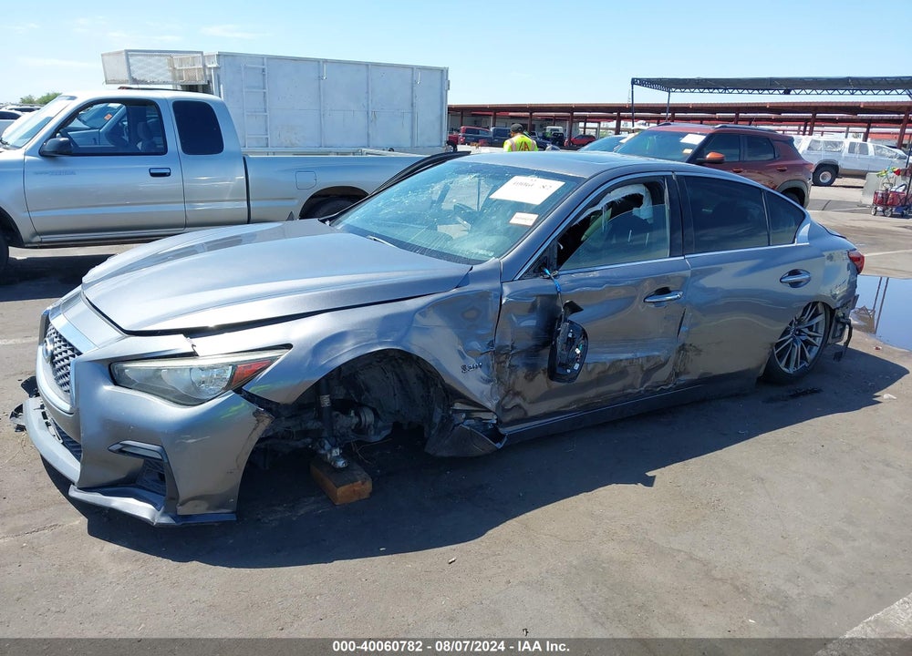 2018 INFINITI Q50 3.0T RED SPORT 400 VIN: JN1FV7AP4JM461442