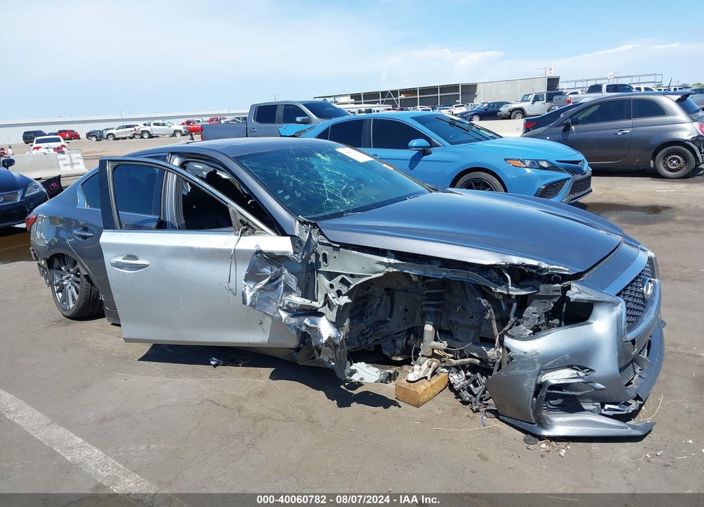2018 INFINITI Q50 3.0T RED SPORT 400 VIN: JN1FV7AP4JM461442