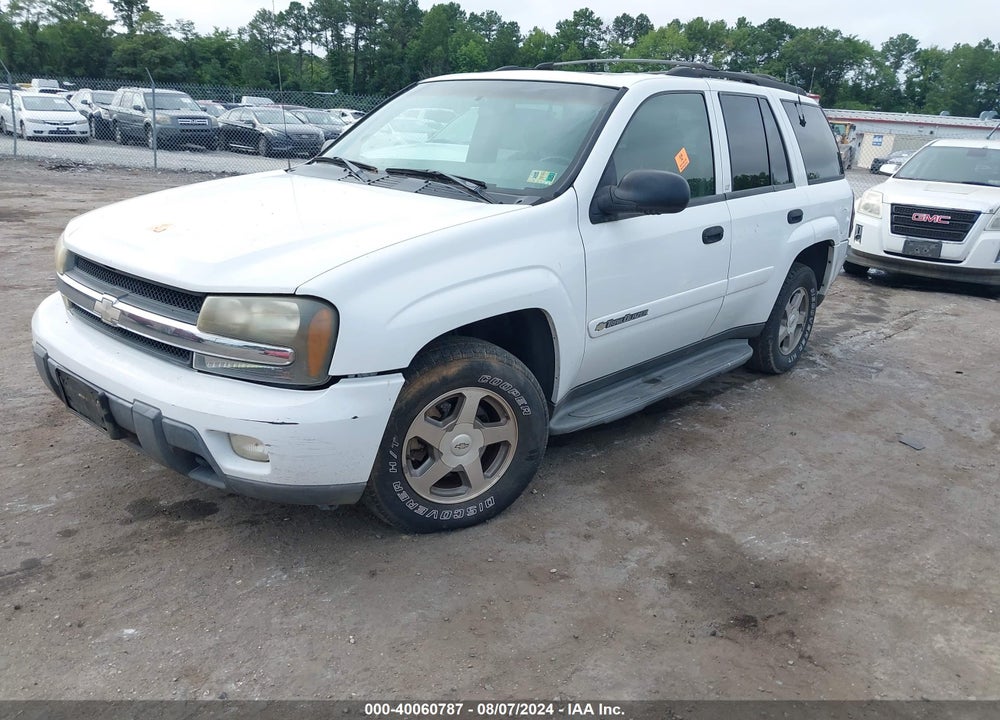 2003 CHEVROLET TRAILBLAZER LT VIN: 1GNDT13S032278697