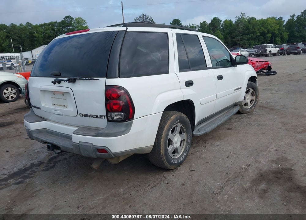 2003 CHEVROLET TRAILBLAZER LT VIN: 1GNDT13S032278697