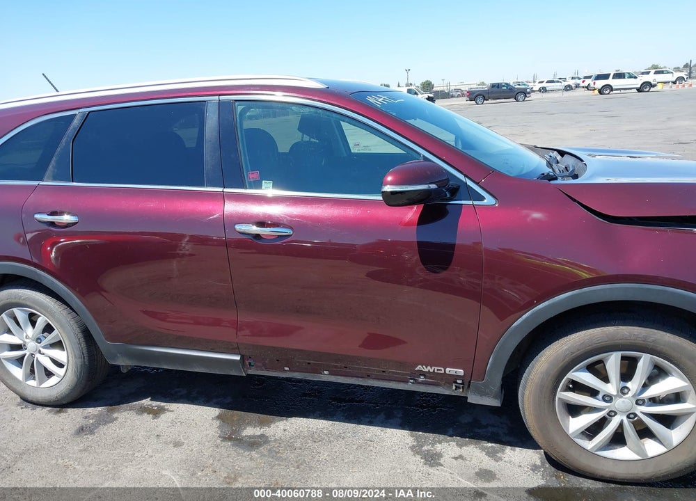 2017 KIA SORENTO 3.3L LX VIN: 5XYPGDA54HG335490