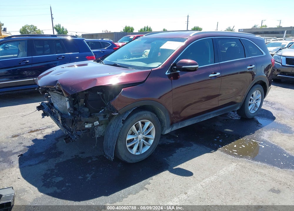 2017 KIA SORENTO 3.3L LX VIN: 5XYPGDA54HG335490