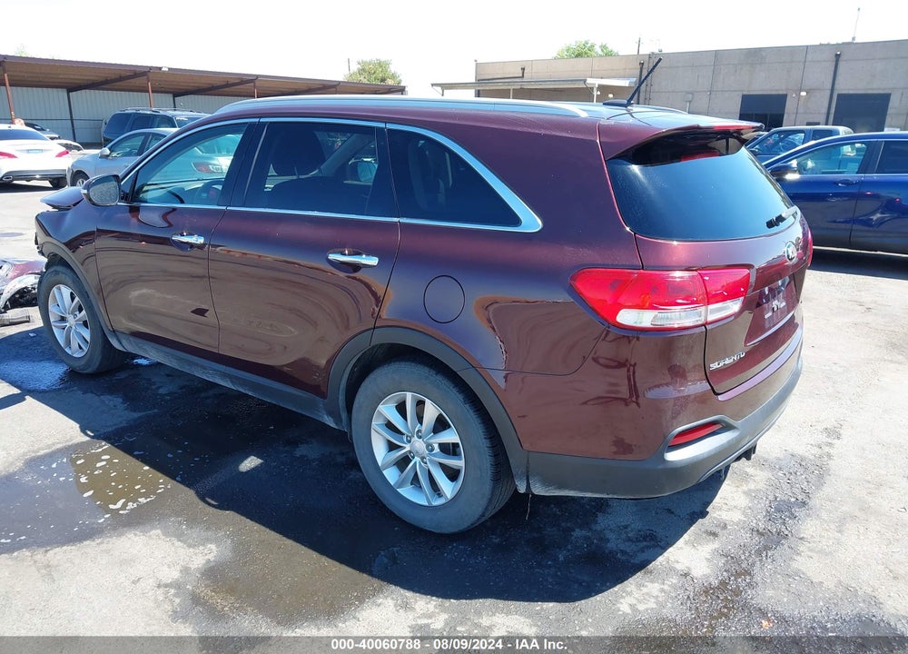 2017 KIA SORENTO 3.3L LX VIN: 5XYPGDA54HG335490
