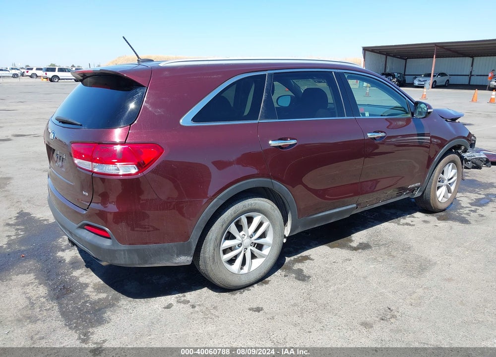 2017 KIA SORENTO 3.3L LX VIN: 5XYPGDA54HG335490