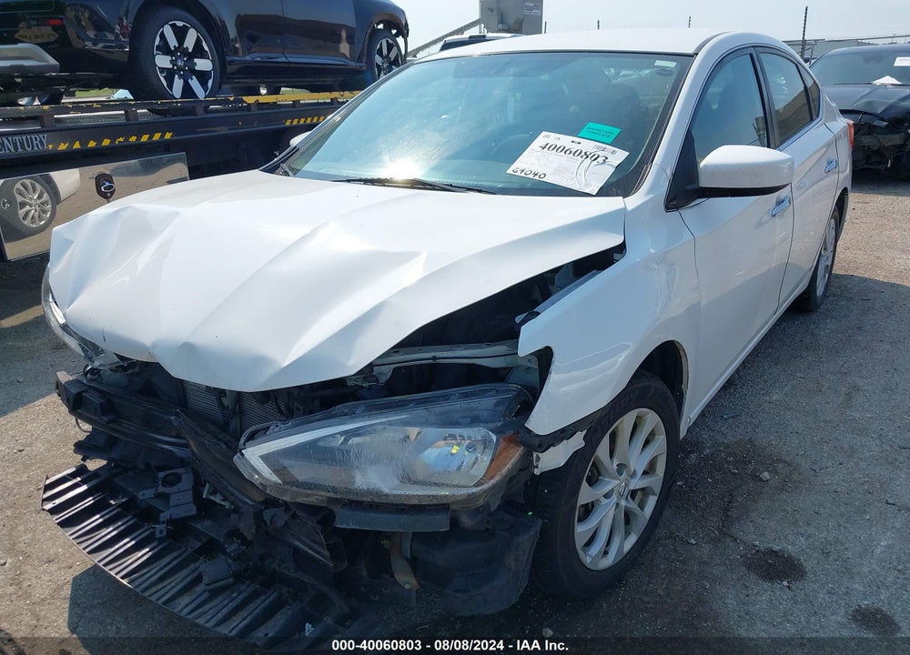 2018 NISSAN SENTRA SV VIN: 3N1AB7AP6JY276468
