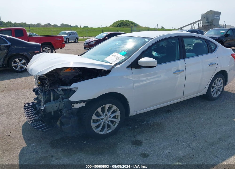 2018 NISSAN SENTRA SV VIN: 3N1AB7AP6JY276468