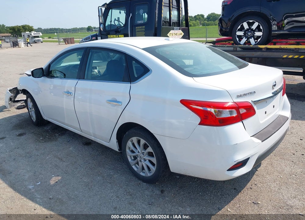 2018 NISSAN SENTRA SV VIN: 3N1AB7AP6JY276468