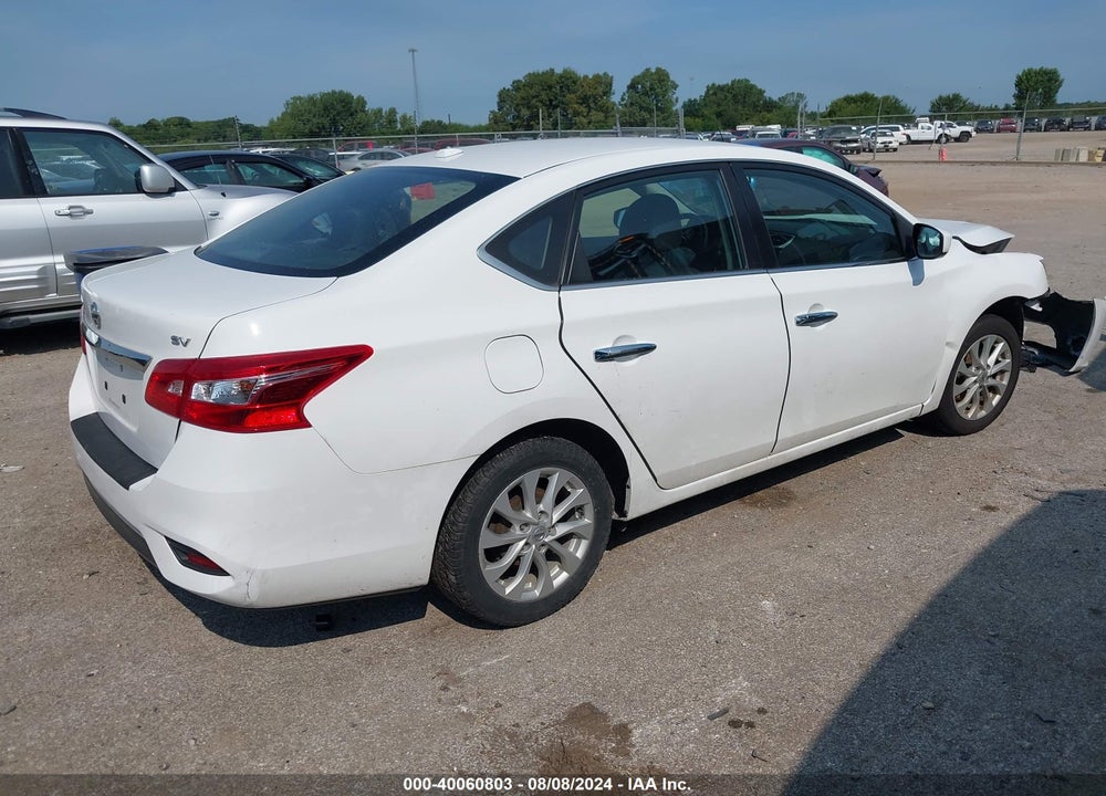 2018 NISSAN SENTRA SV VIN: 3N1AB7AP6JY276468