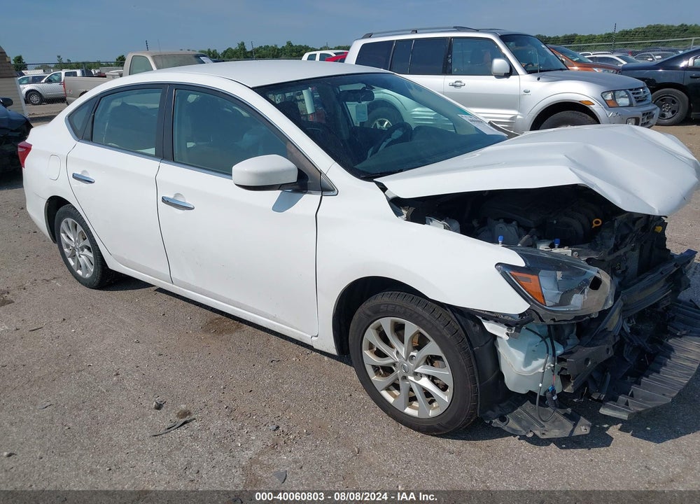 2018 NISSAN SENTRA SV VIN: 3N1AB7AP6JY276468