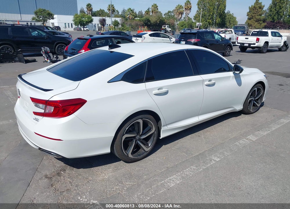 2022 HONDA ACCORD SPORT 2.0T VIN: 1HGCV2F37NA023869