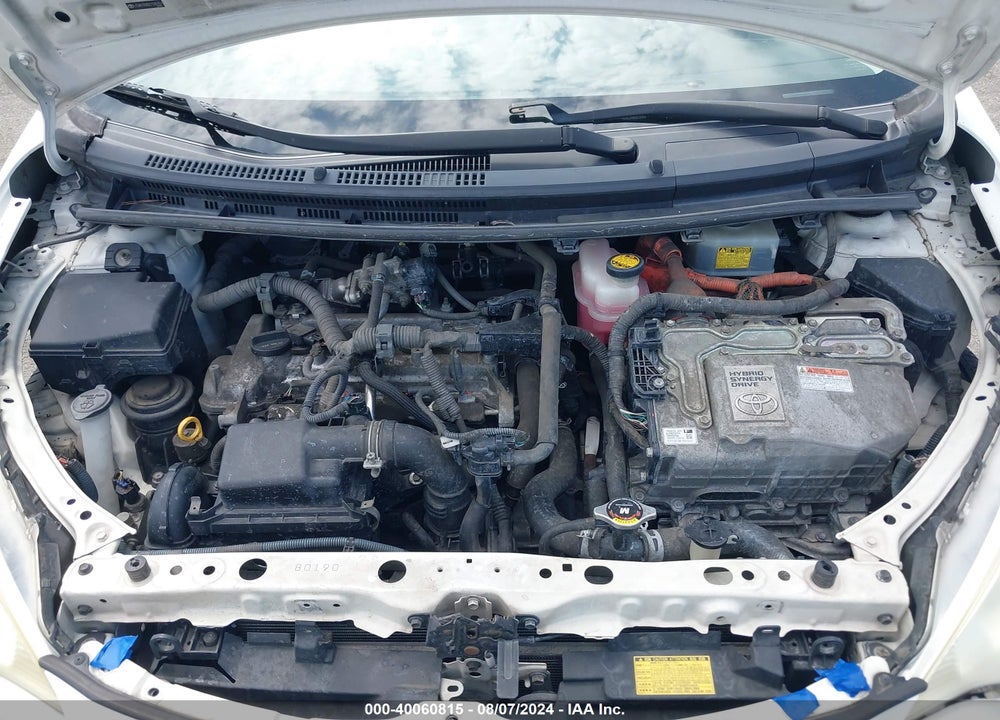 2012 TOYOTA PRIUS C ONE VIN: JTDKDTB30C1505251