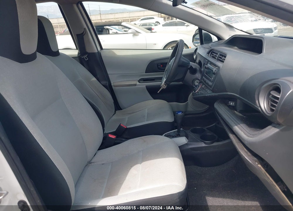 2012 TOYOTA PRIUS C ONE VIN: JTDKDTB30C1505251