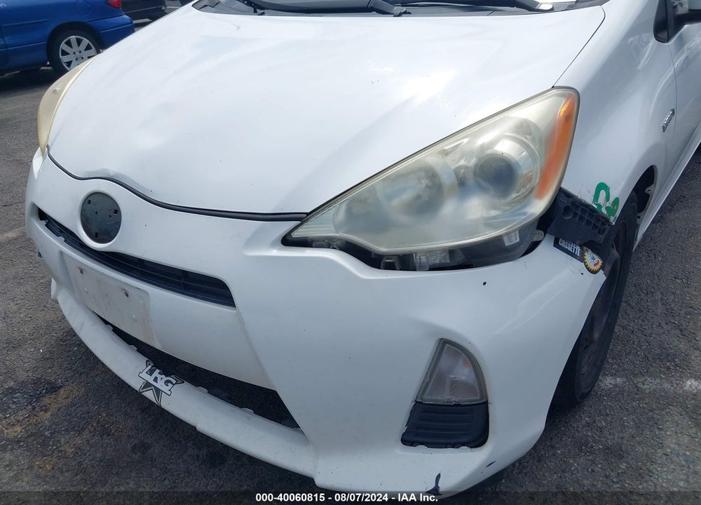 2012 TOYOTA PRIUS C ONE VIN: JTDKDTB30C1505251