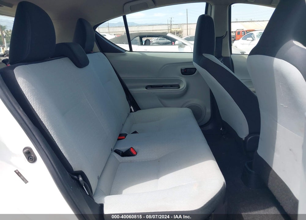 2012 TOYOTA PRIUS C ONE VIN: JTDKDTB30C1505251