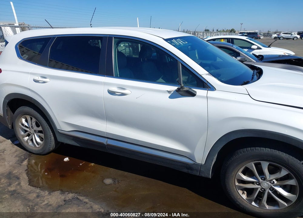 2019 HYUNDAI SANTA FE SE VIN: 5NMS2CAD5KH078119
