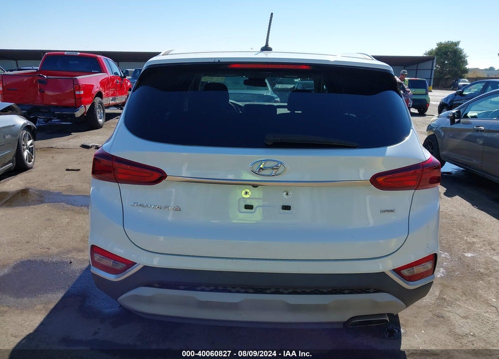 2019 HYUNDAI SANTA FE SE VIN: 5NMS2CAD5KH078119
