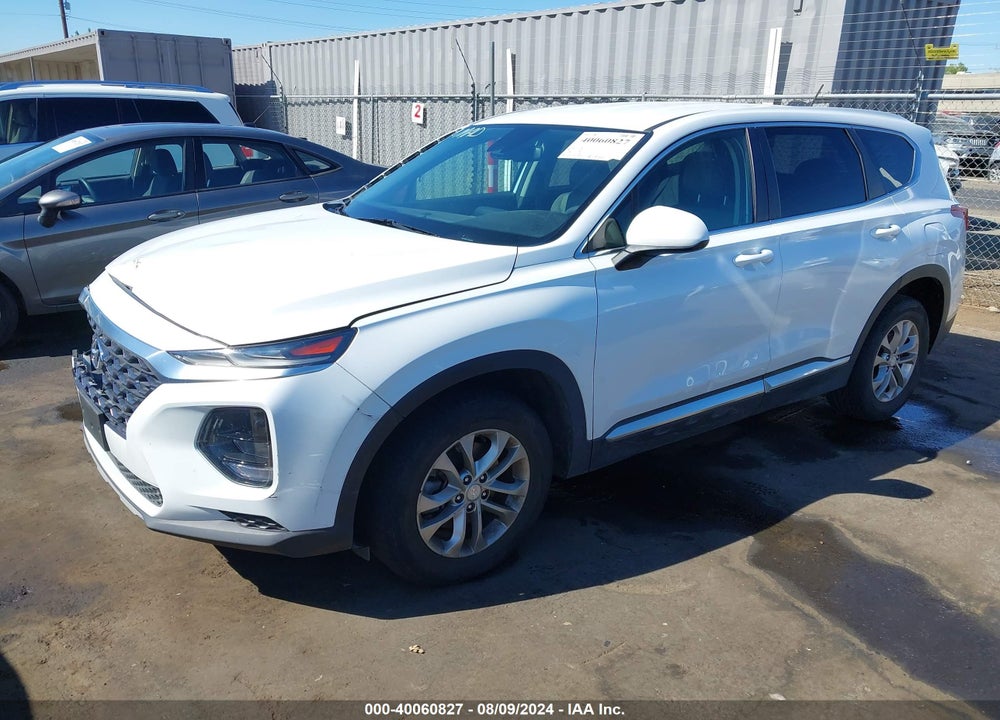 2019 HYUNDAI SANTA FE SE VIN: 5NMS2CAD5KH078119