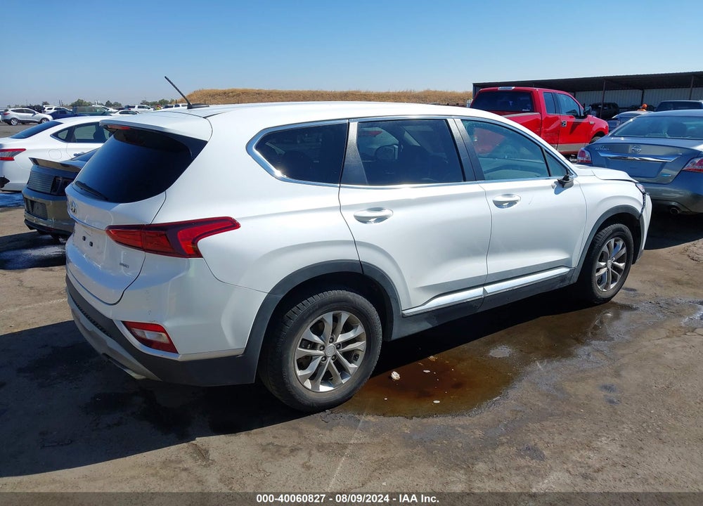 2019 HYUNDAI SANTA FE SE VIN: 5NMS2CAD5KH078119