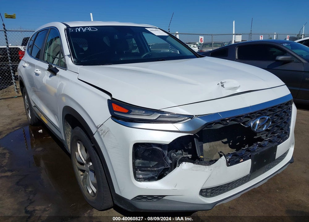 2019 HYUNDAI SANTA FE SE VIN: 5NMS2CAD5KH078119