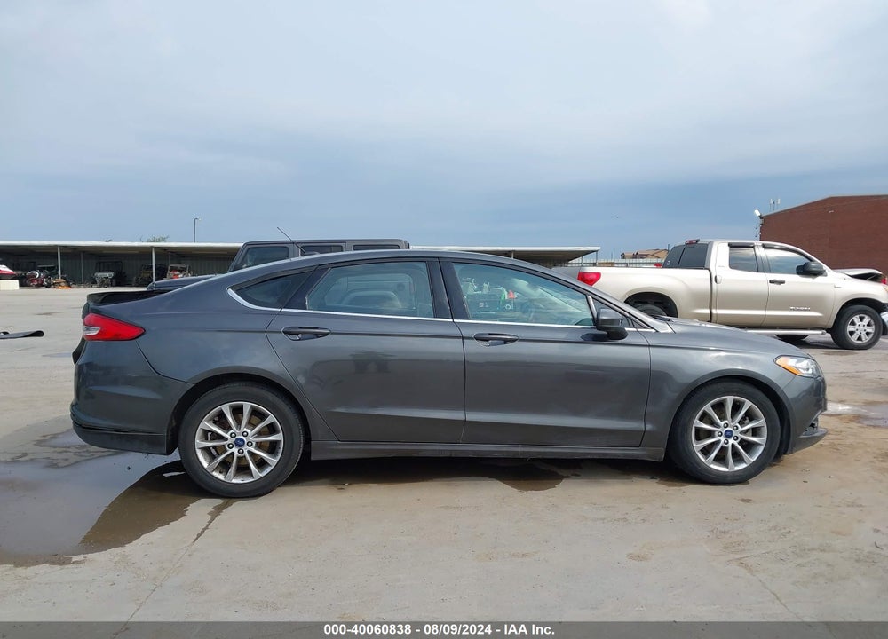 2017 FORD FUSION SE VIN: 3FA6P0H71HR142737