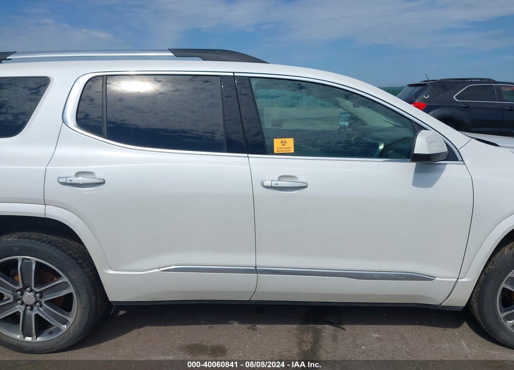 2018 GMC ACADIA DENALI VIN: 1GKKNXLSXJZ192433